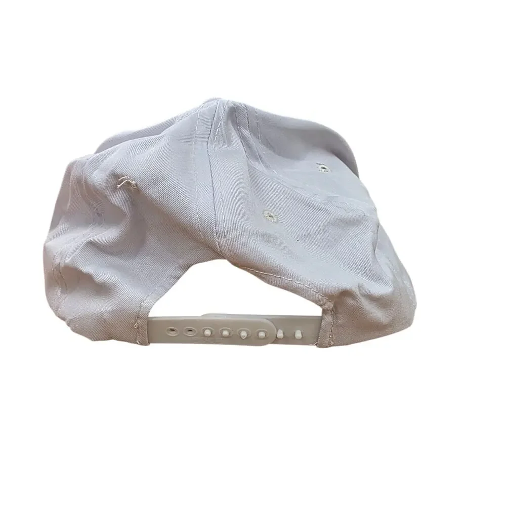 LA Lakers Sports Specialties 85 Champion Vtg Snapback Cap Hat Kareem Magic Rare - Picture 4 of 8